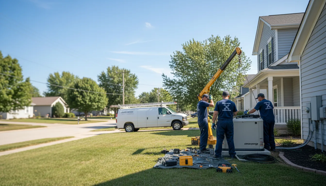 Generator Installation in Dearing, KS near me